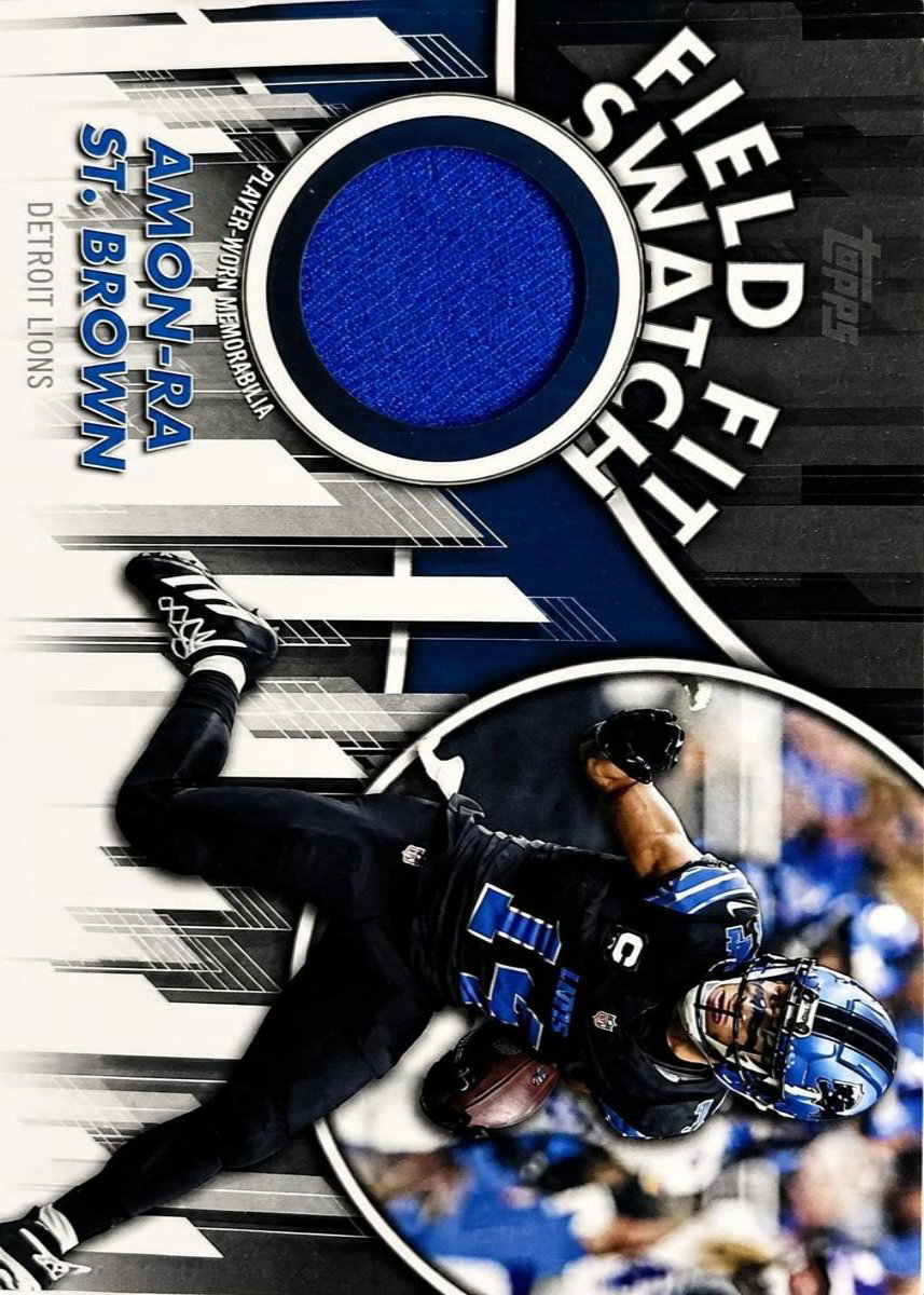 Amon-Ra St. Brown 2026 Topps front