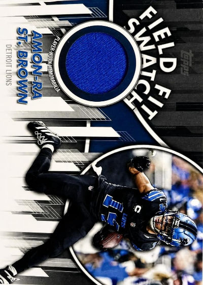Amon-Ra St. Brown 2026 Topps Field Fit Swatch Collection /99