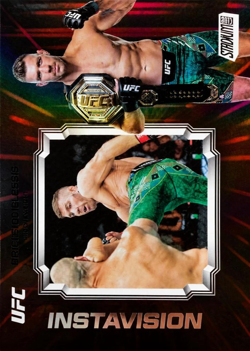 Dricus du Plessis 2025 Topps Stadium Club UFC front