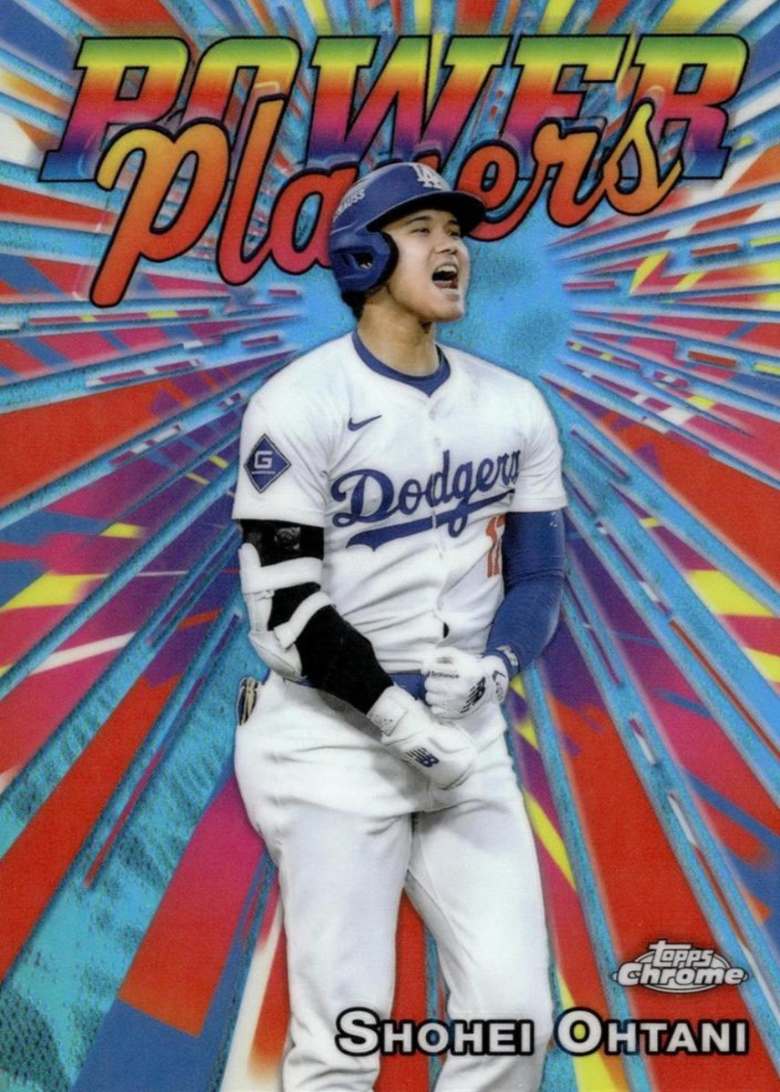 Shohei Ohtani 2025 Topps Chrome Power Players