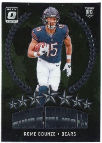 Rome Odunze 2024 Donruss Optic Rookie Recruits Autographs /99
