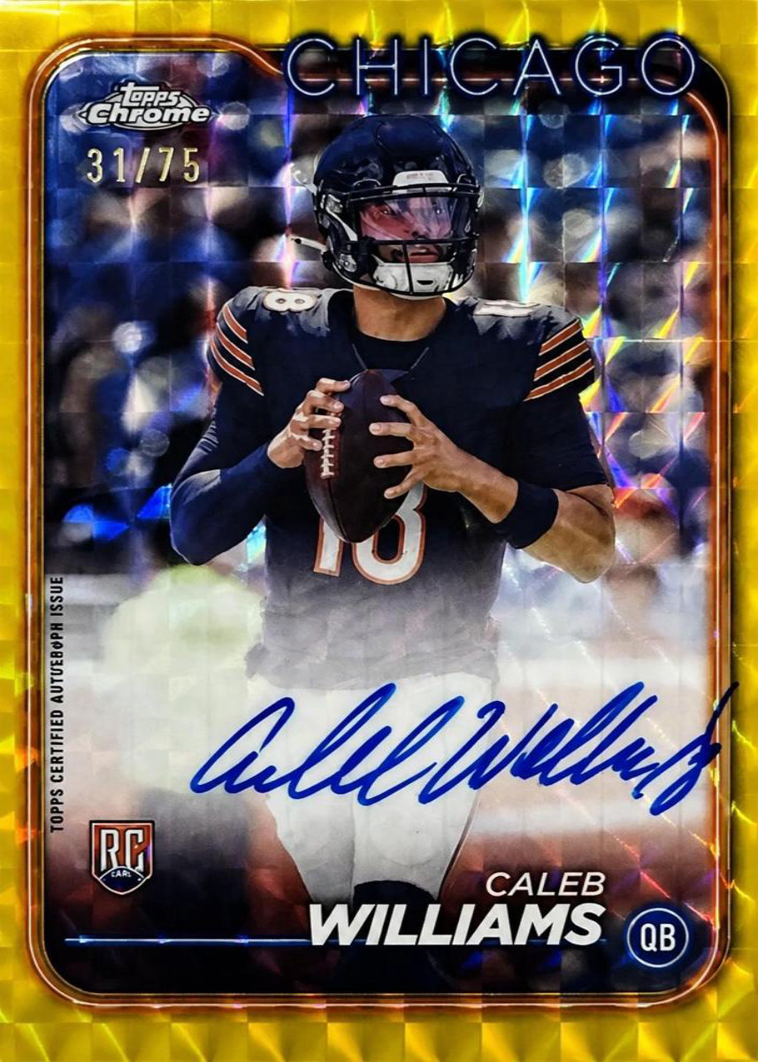 Caleb Williams 2024 Topps front