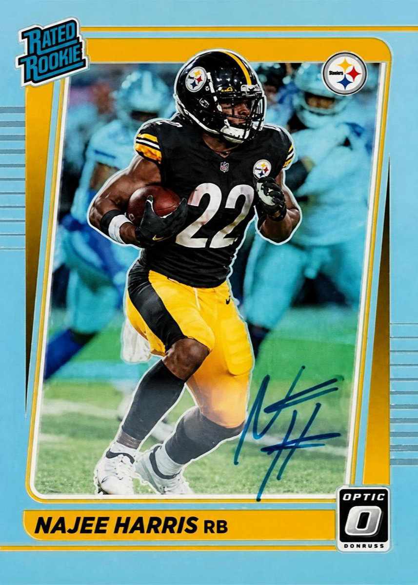 Najee Harris 2021 Panini Donruss Optic front