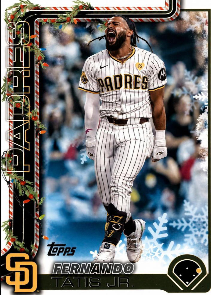 Fernando Tatis Jr. 2025 Topps Holiday front