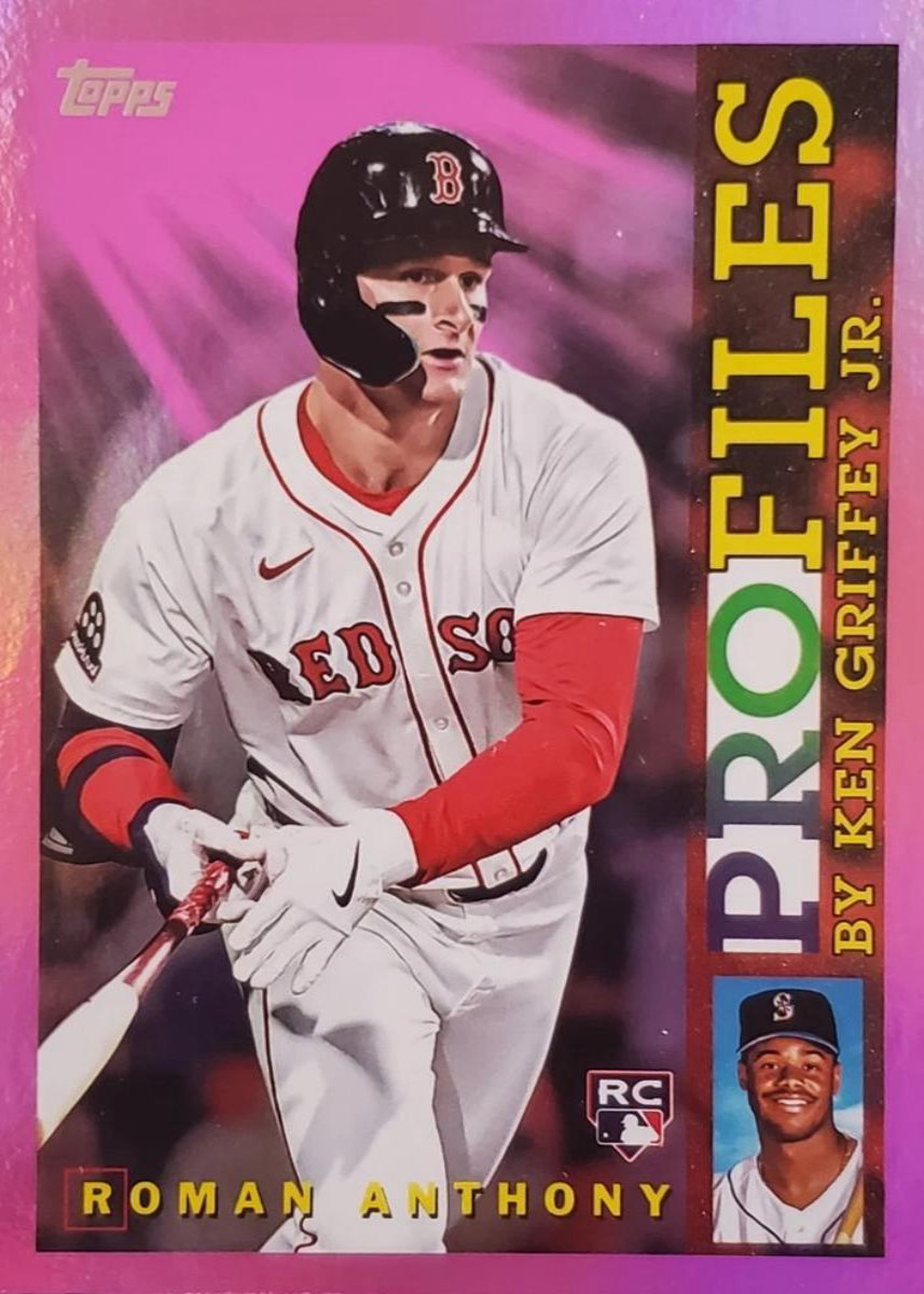 Roman Anthony 2026 Topps front
