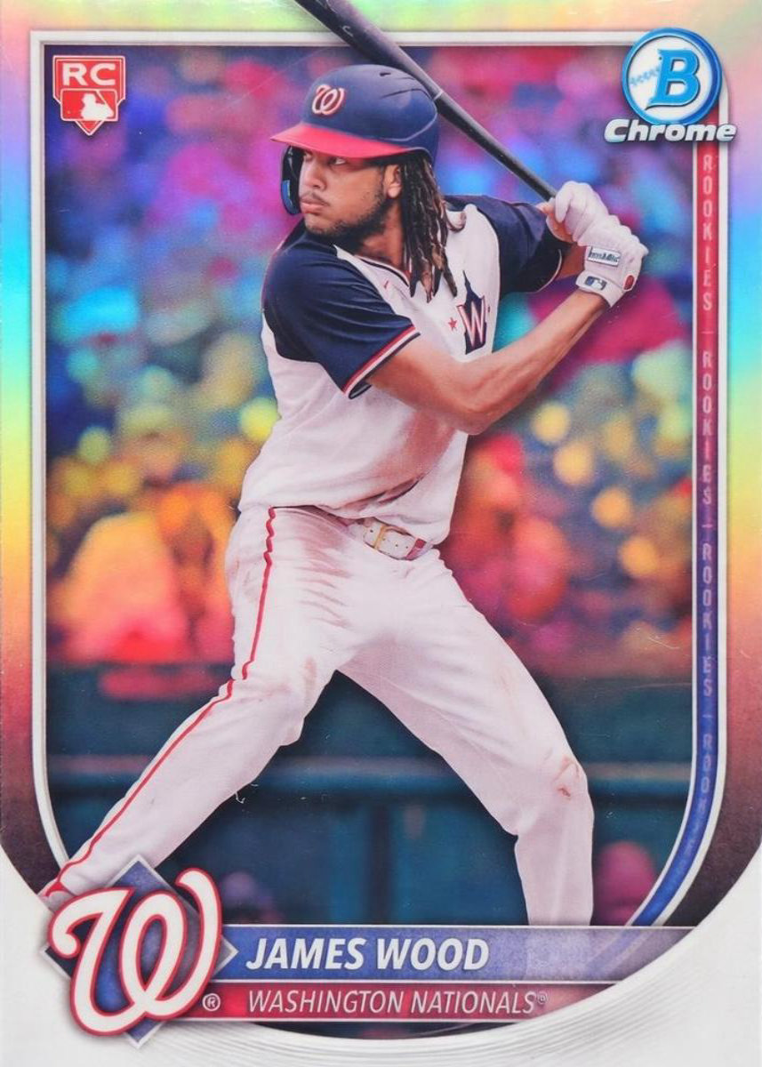 James Wood 2025 Bowman Chrome front