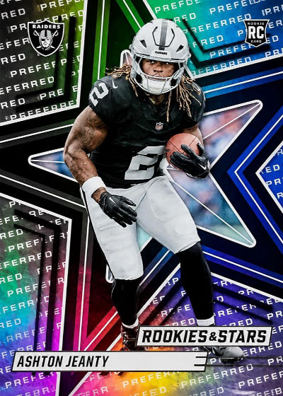 Ashton Jeanty 2025 Panini Rookies & Stars Preferred /349