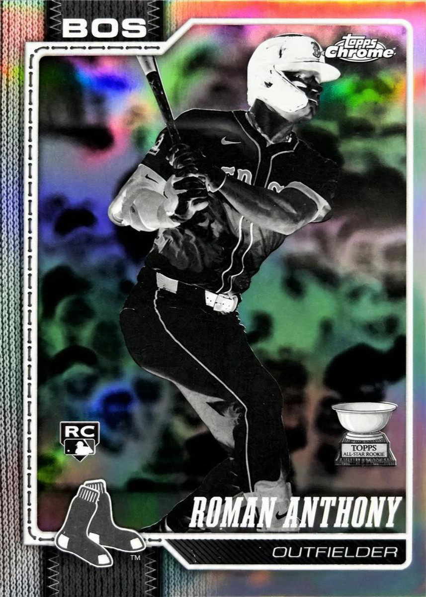Roman Anthony 2026 Topps Chrome front
