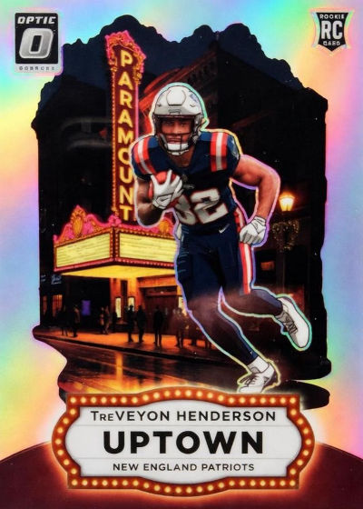 TreVeyon Henderson 2025 Panini Donruss Optic Uptown