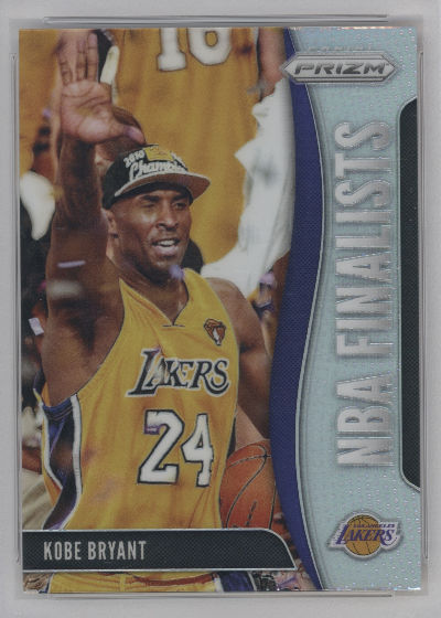 Kobe Bryant 2019 Panini Prizm NBA Finalists Silver Prizm