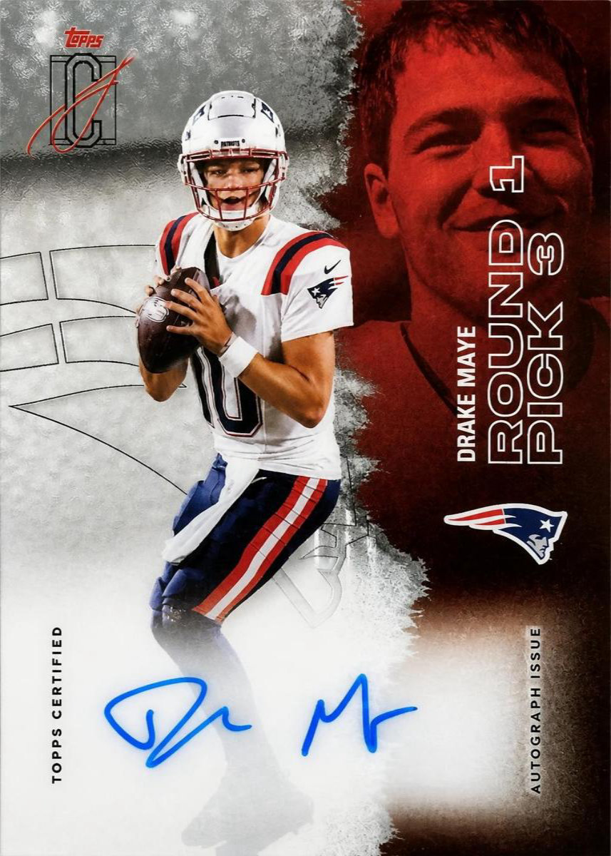 Drake Maye 2025 Topps Signature Class front
