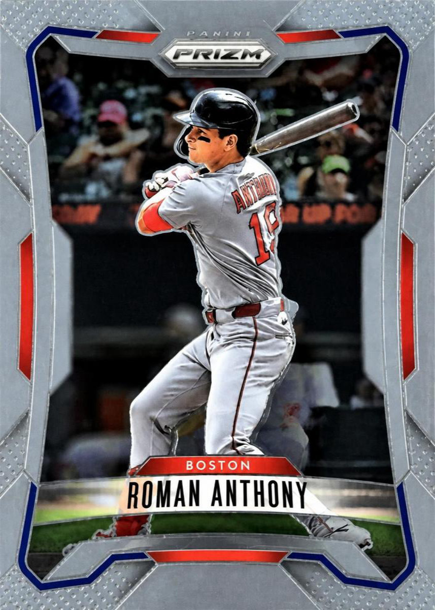 Roman Anthony 2026 Panini Prizm front