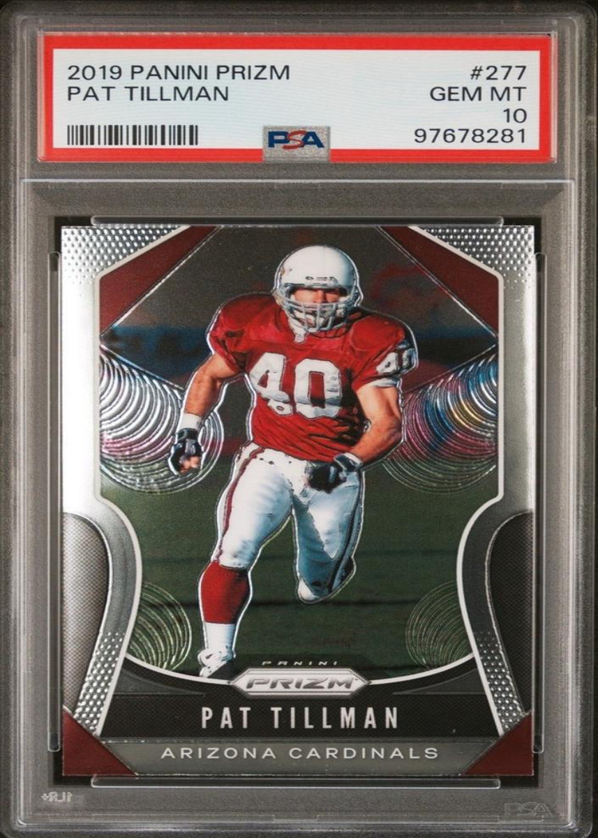 Pat Tillman 2019 Panini Prizm front