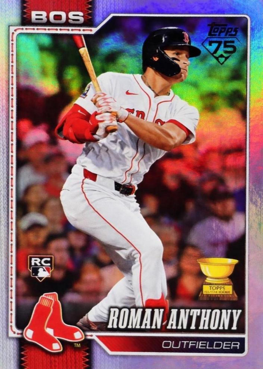 Roman Anthony 2026 Topps Series 1 front