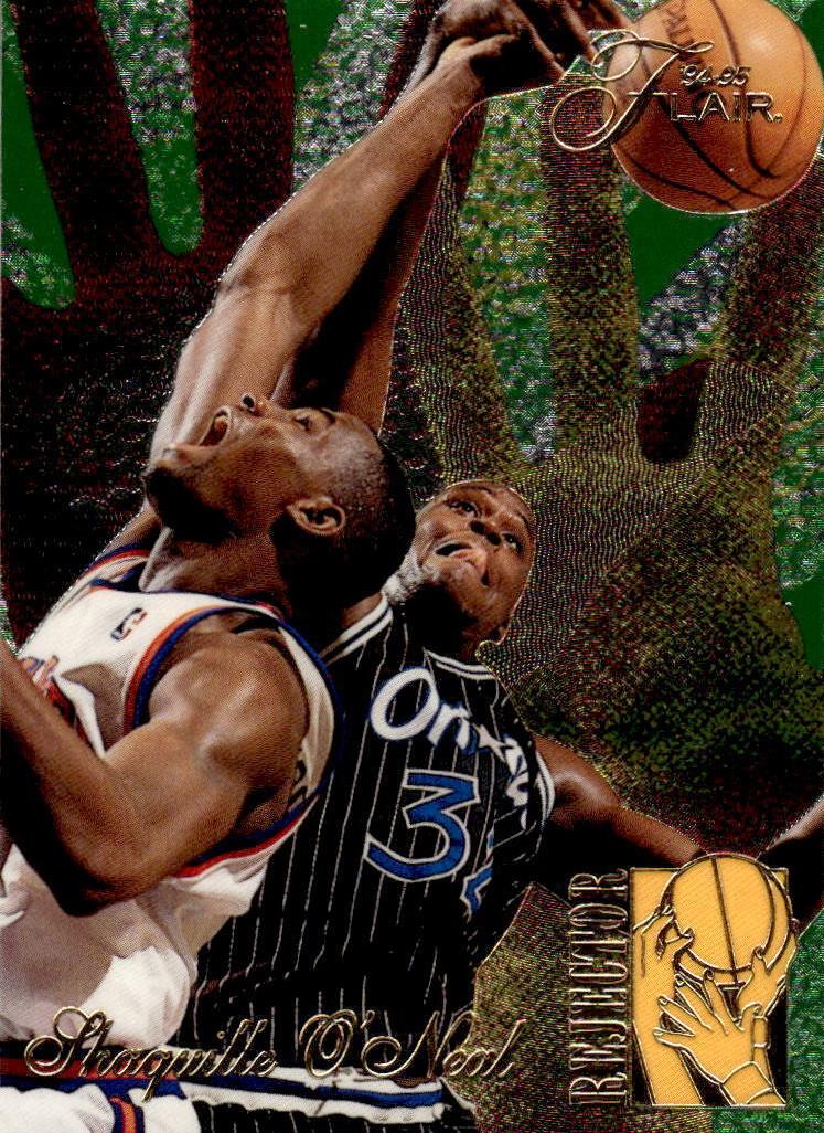 Shaquille O'Neal 1995 Flair Rejectors