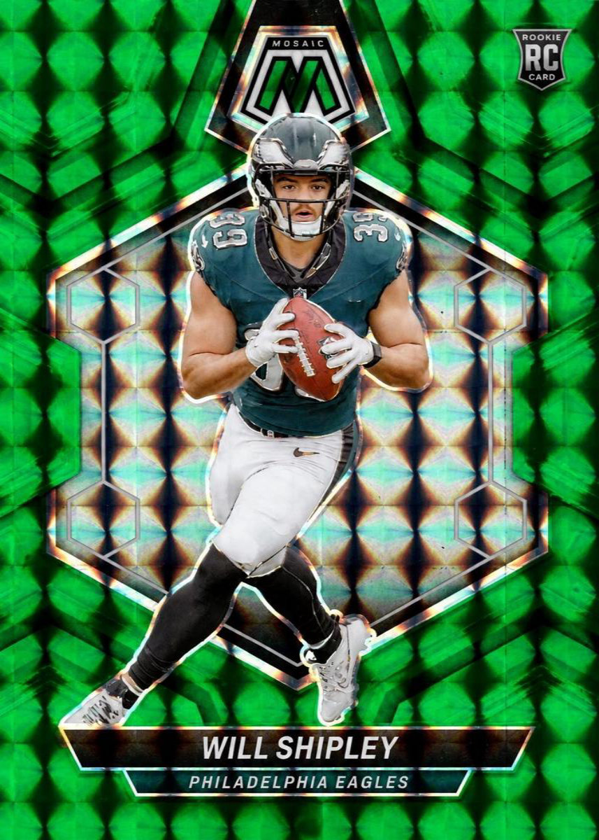 Will Shipley 2024 Panini Mosaic front