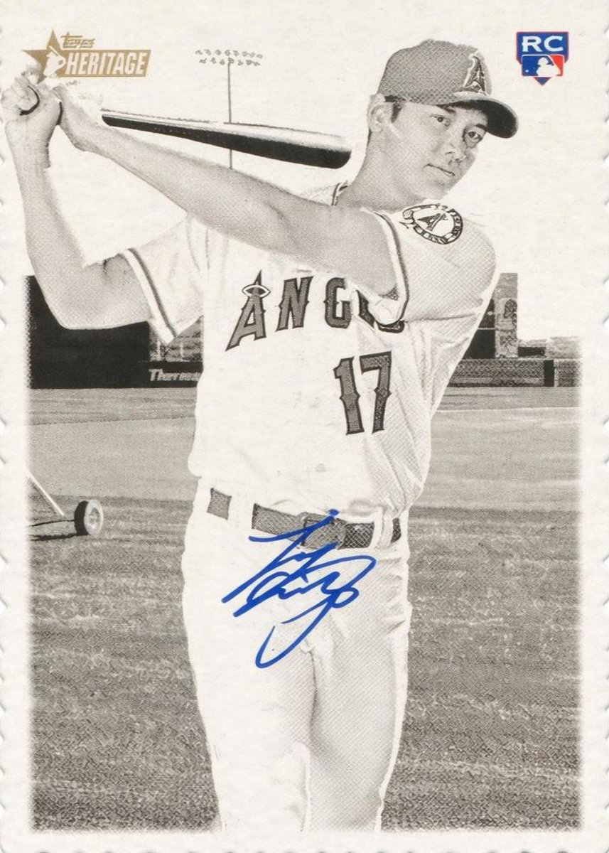 Shohei Ohtani 2018 Topps Heritage front