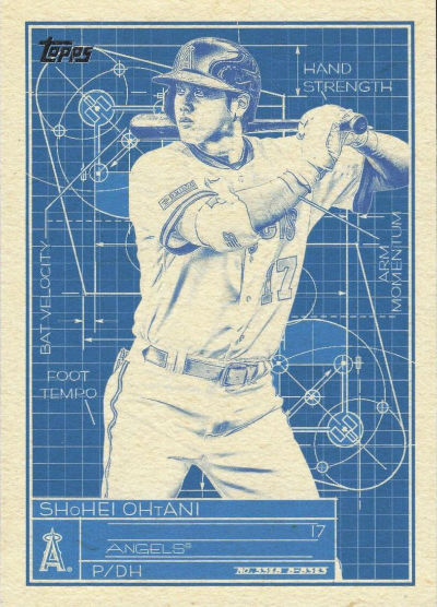 Shohei Ohtani 2024 Topps series 1 Superstar Blueprint