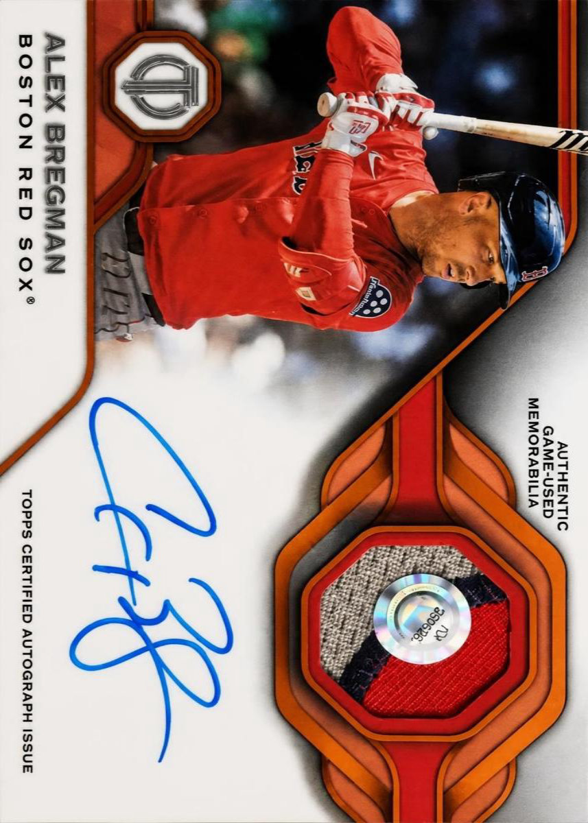 Alex Bregman 2026 Topps Tribute front