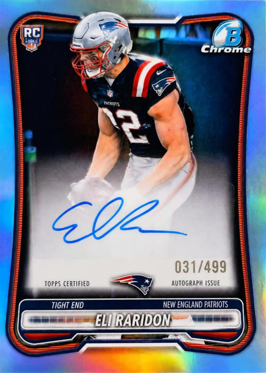 Eli Raridon 2026 Bowman Chrome front