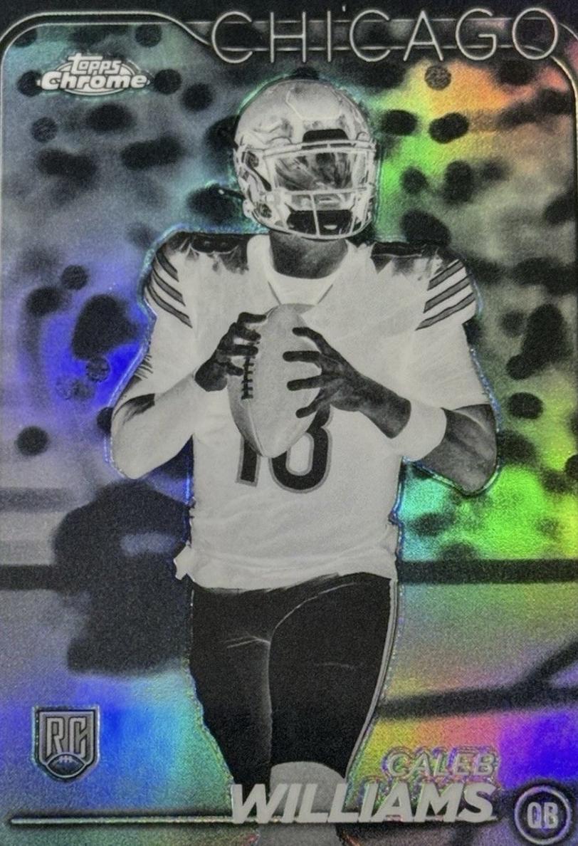 Caleb Williams 2024 Chrome front