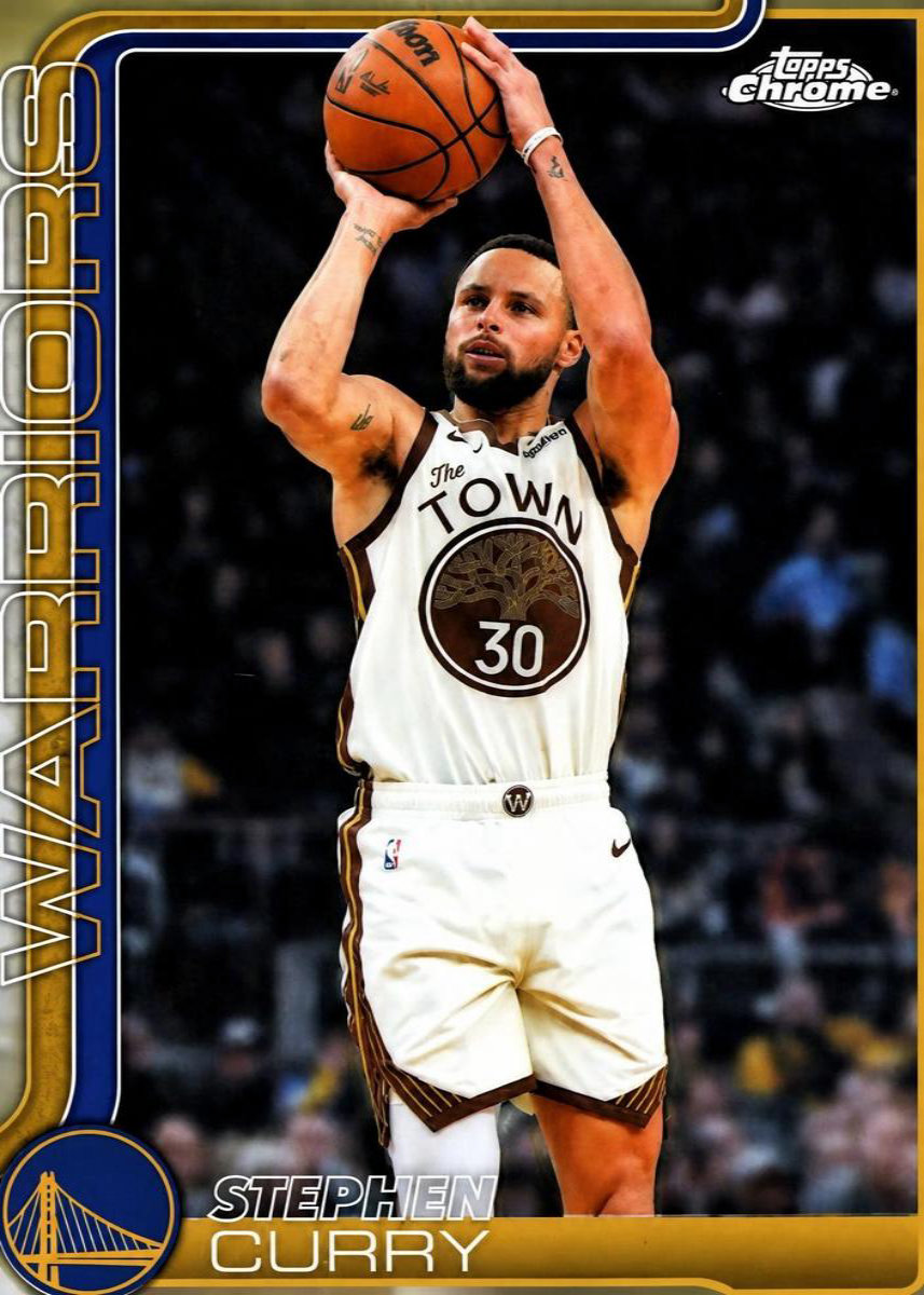 Stephen Curry 2026 Topps Chrome Refractor