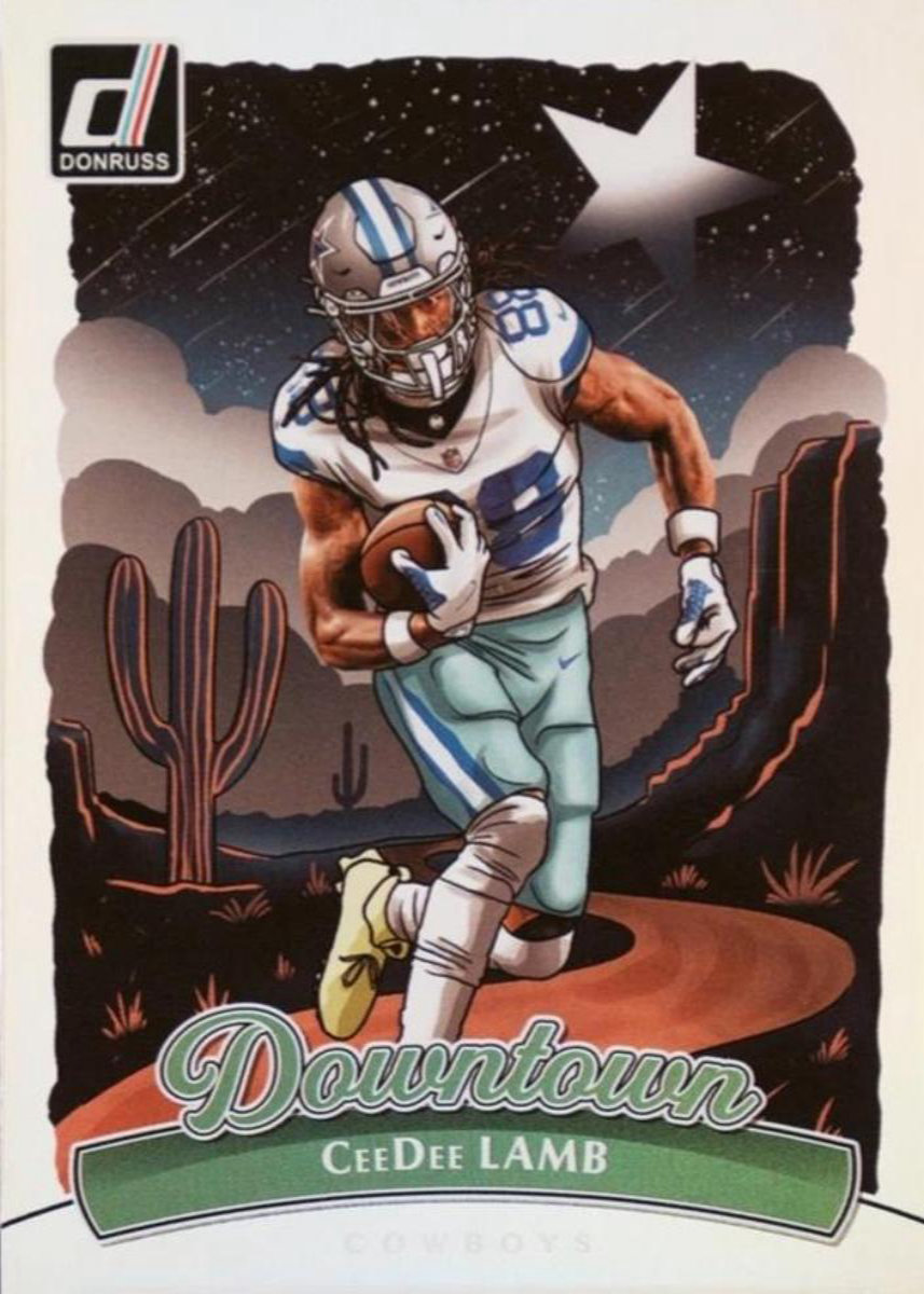 CeeDee Lamb 2025 Panini Donruss front