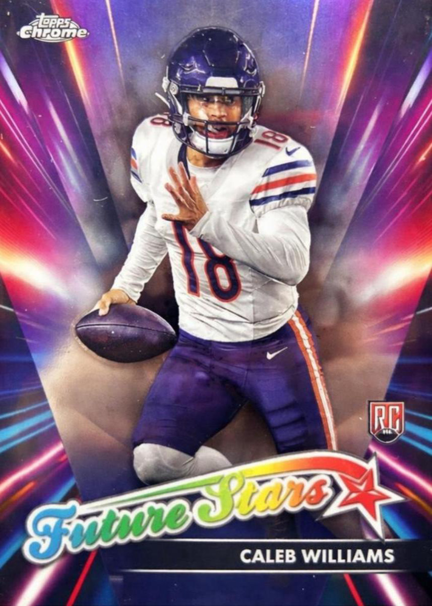Caleb Williams 2024 Topps Chrome front