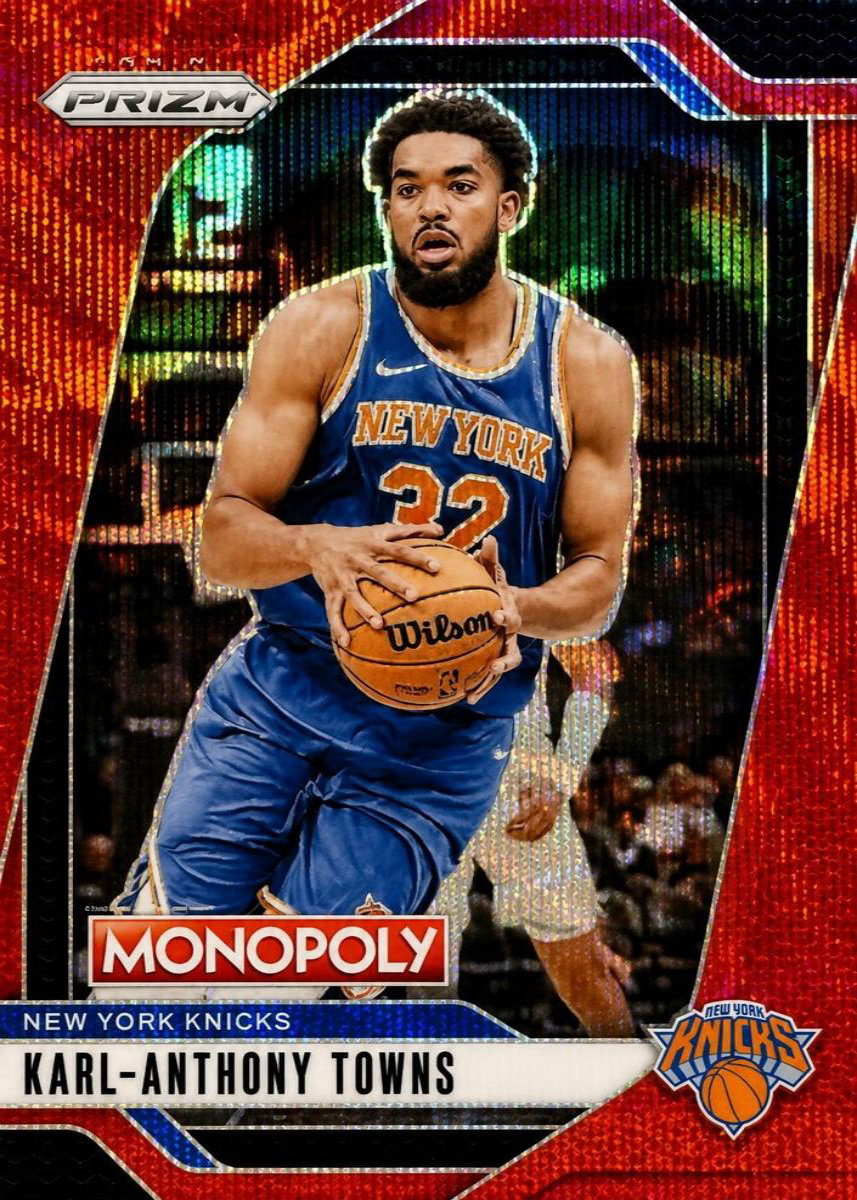 Karl-Anthony Towns 2024 Panini Prizm front