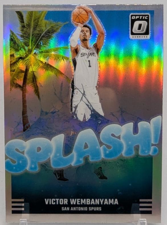 Victor Wembanyama 2024 Panini Donruss Optic front