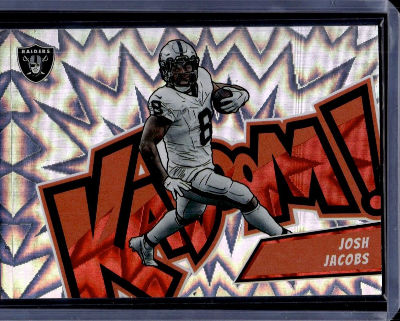 Josh Jacobs 2023 Panini Absolute Kaboom!