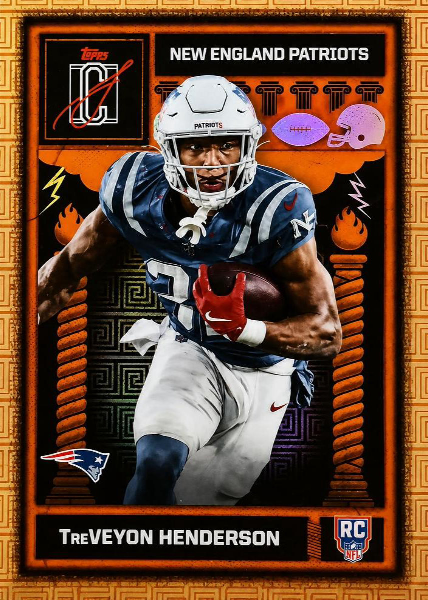 TreVeyon Henderson 2025 Topps Signature Class Odyssey