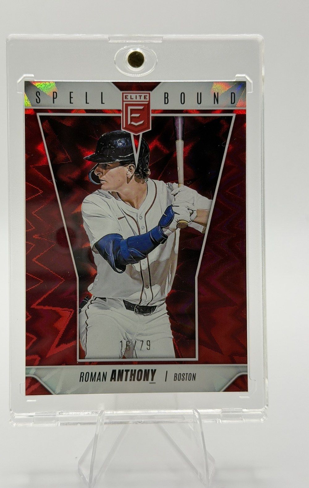 Roman Anthony 2026 Donruss Elite Spellbound Red Explosion /79