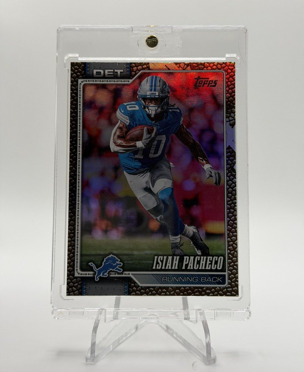 Isiah Pacheco 2026 Topps Pigskin Foil