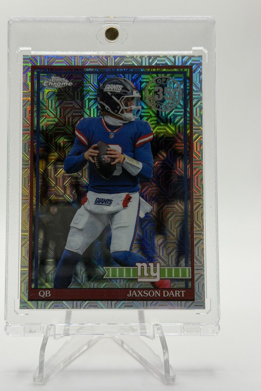Jaxson Dart 2026 Topps Chrome 1991 Topps Chrome Mojo Refractor