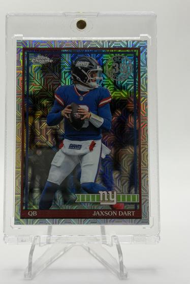 Jaxson Dart 2026 Topps Chrome 1991 Topps Chrome Mojo Refractor
