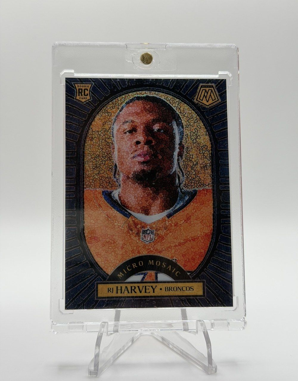 RJ Harvey 2025 Panini Mosaic Micro Mosaic