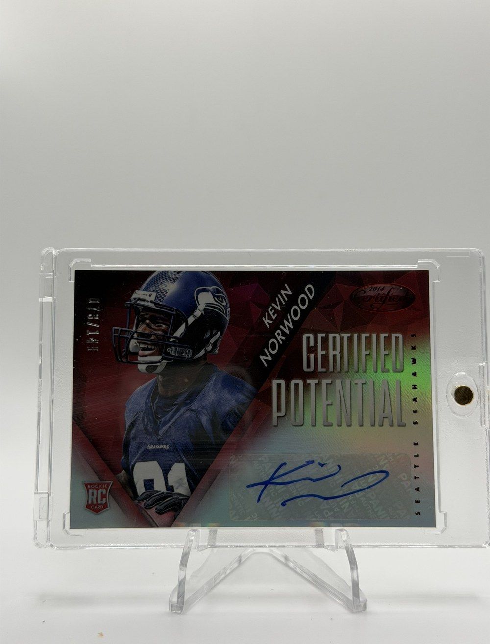 Kevin Norwood 2014 Panini Certified Certified Potential Red /149