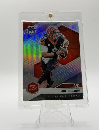 Joe Burrow 2021 Panini Mosaic Silver Prizm