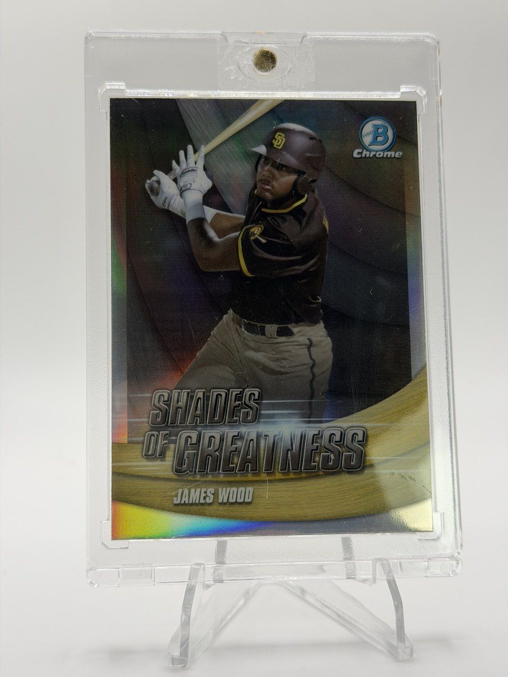 James Wood 2022 Bowman Chrome Shades of Greatness