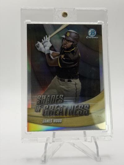 James Wood 2022 Bowman Chrome Shades of Greatness