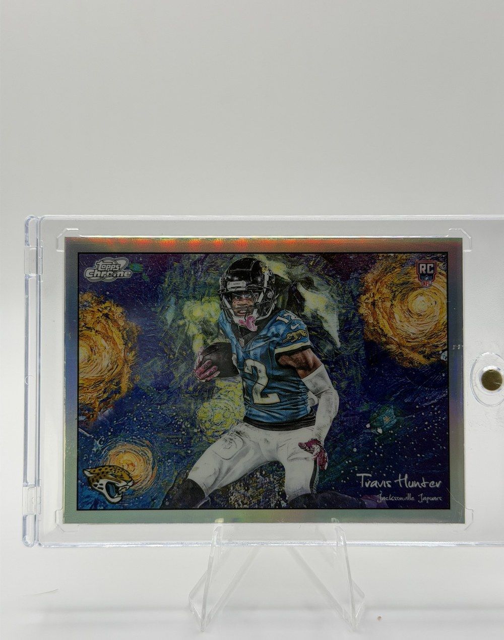 Travis Hunter 2025 Topps Cosmic Chrome Starry Night