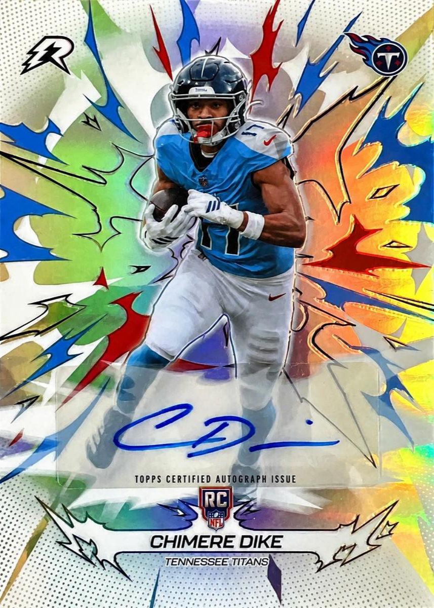 Chimere Dike 2025 Topps Resurgence Rookie Autographs