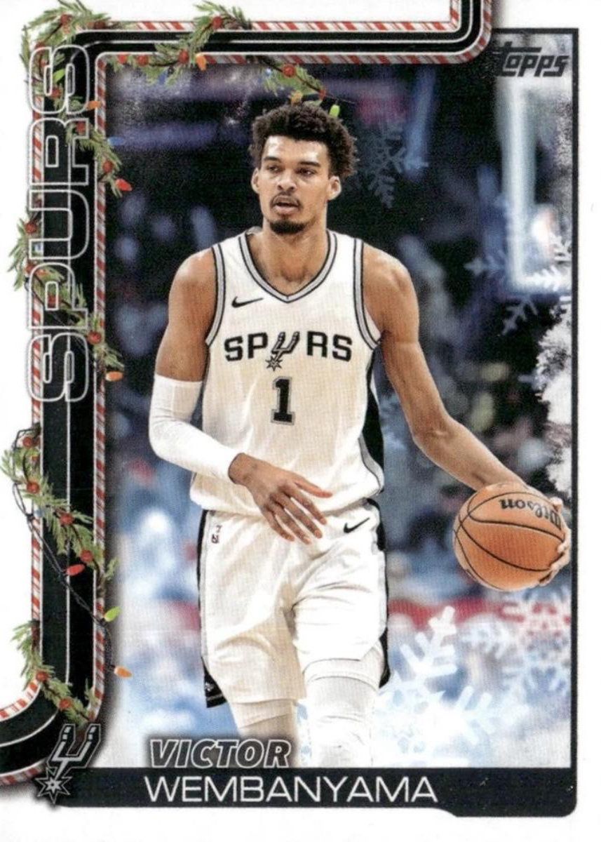 Victor Wembanyama 2025 Topps Holiday