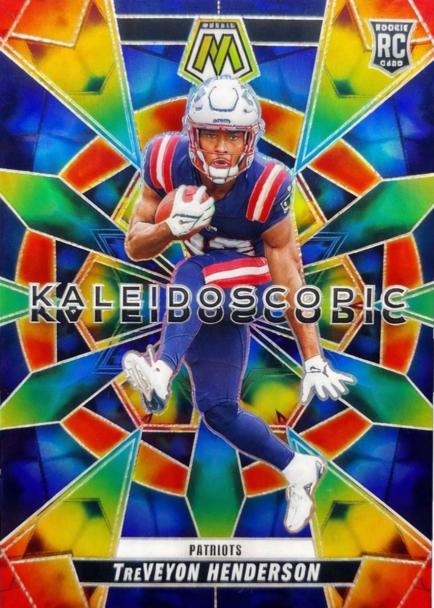 TreVeyon Henderson 2025 Panini Mosaic Kaleidoscopic