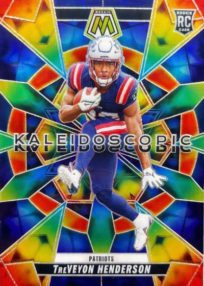 TreVeyon Henderson 2025 Panini Mosaic Kaleidoscopic
