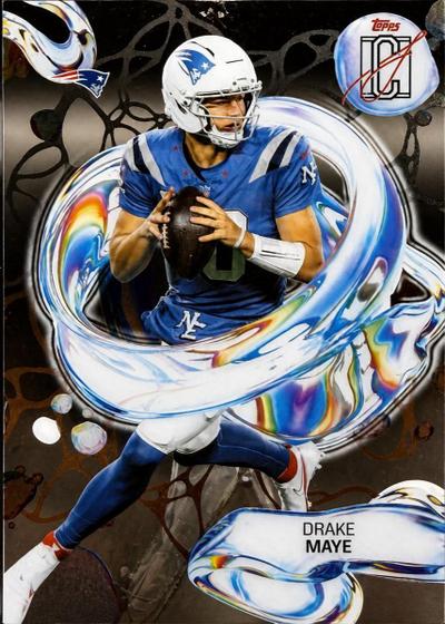 Drake Maye 2025 Topps Signature Class Fluidity