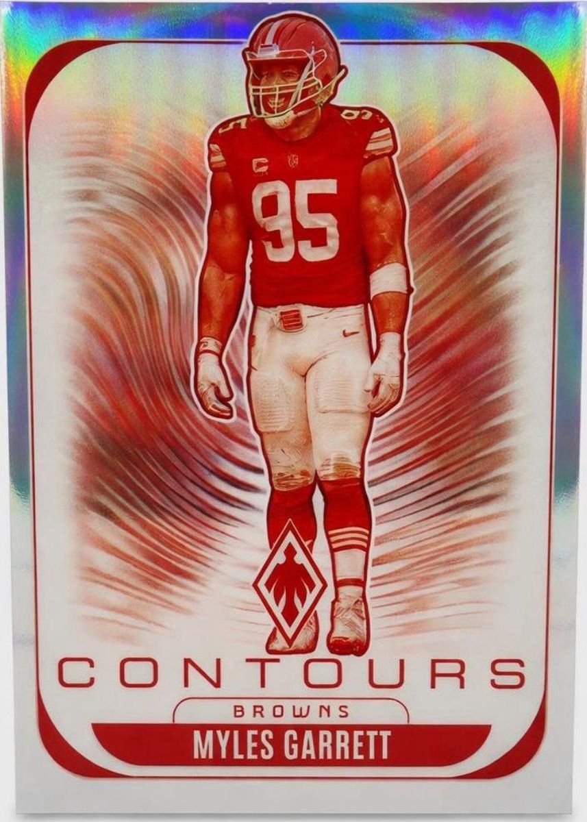 Myles Garrett 2025 Panini Phoenix Contours