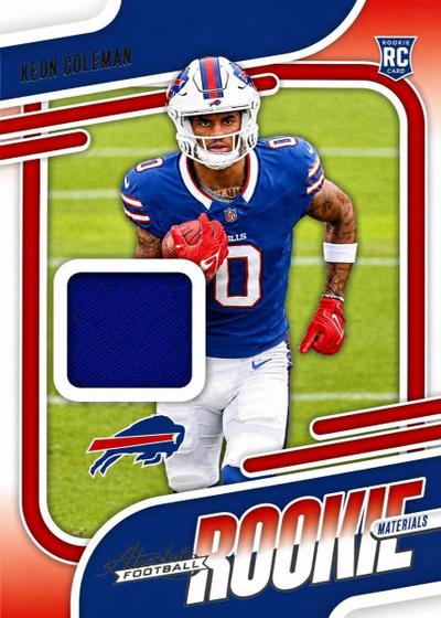 Keon Coleman 2024 Panini Absolute Rookie Materials