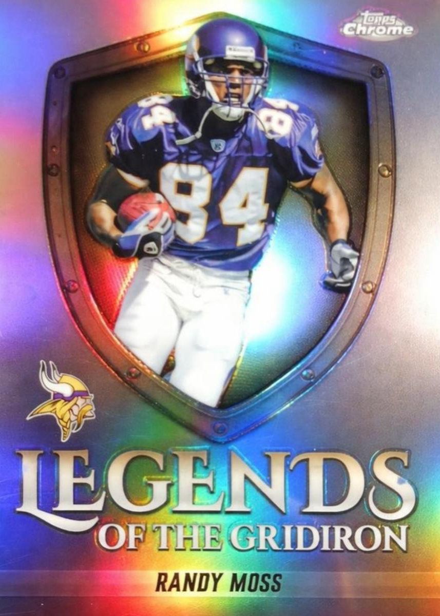 Randy Moss 2025 Topps Chrome Legends of the Gridiron Refractor